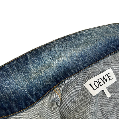 Loewe Jean 32 XS Navy Blue Long Sleeve Spring Autumn Cotton Jacket — view 7