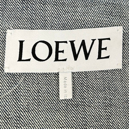 Loewe Jean 32 XS Navy Blue Long Sleeve Spring Autumn Cotton Jacket — view 3