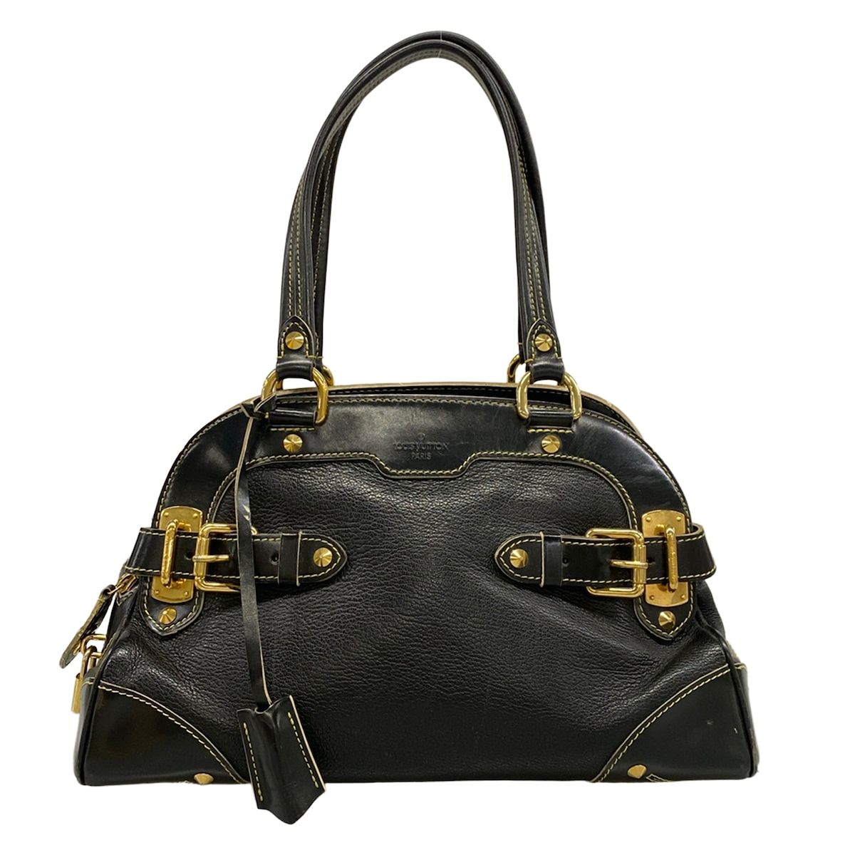 Louis Vuitton Handbag Suhali Radiu Noir Leather