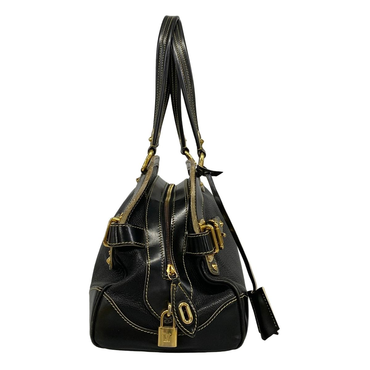 Louis Vuitton Handbag Suhali Radiu Noir Leather — view 2