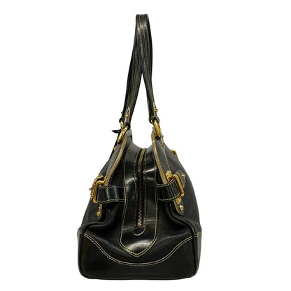 Louis Vuitton Handbag Suhali Radiu Noir Leather — view 4