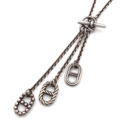 Hermes Necklace Parade PM Chaine D'ancre Silver