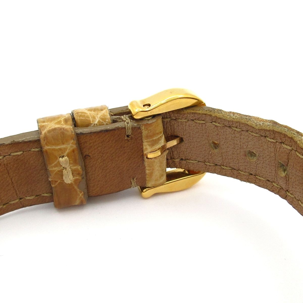 Cartier Watch Must Colise Vermeil 925 Leather Strap Ivory — view 4