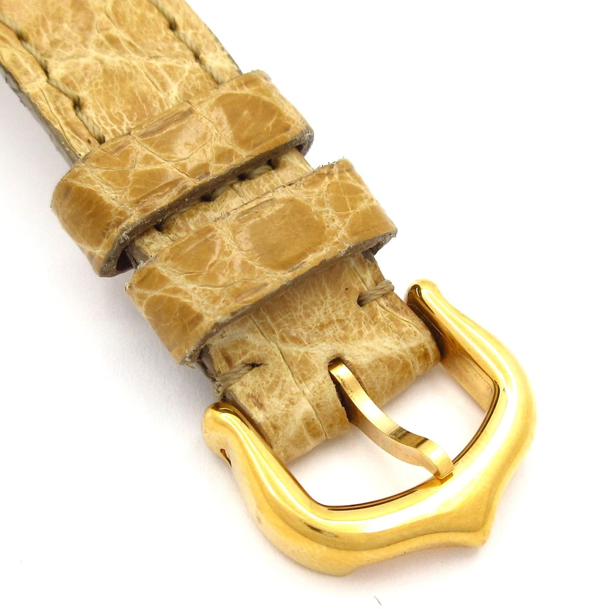 Cartier Watch Must Colise Vermeil 925 Leather Strap Ivory — view 6