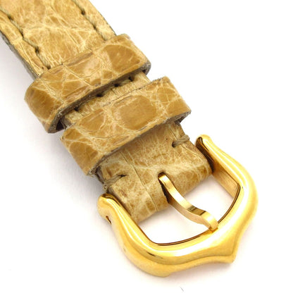 Cartier Watch Must Colise Vermeil 925 Leather Strap Ivory — view 6