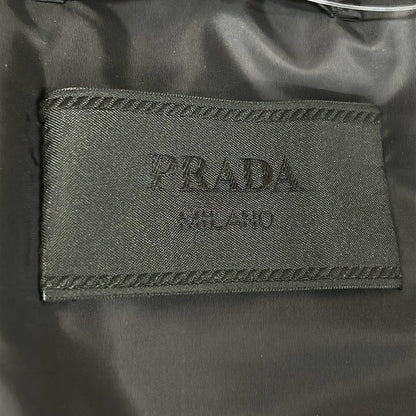 Prada Down Jacket M Red White Black Long Sleeve Zip Up Winter — view 3