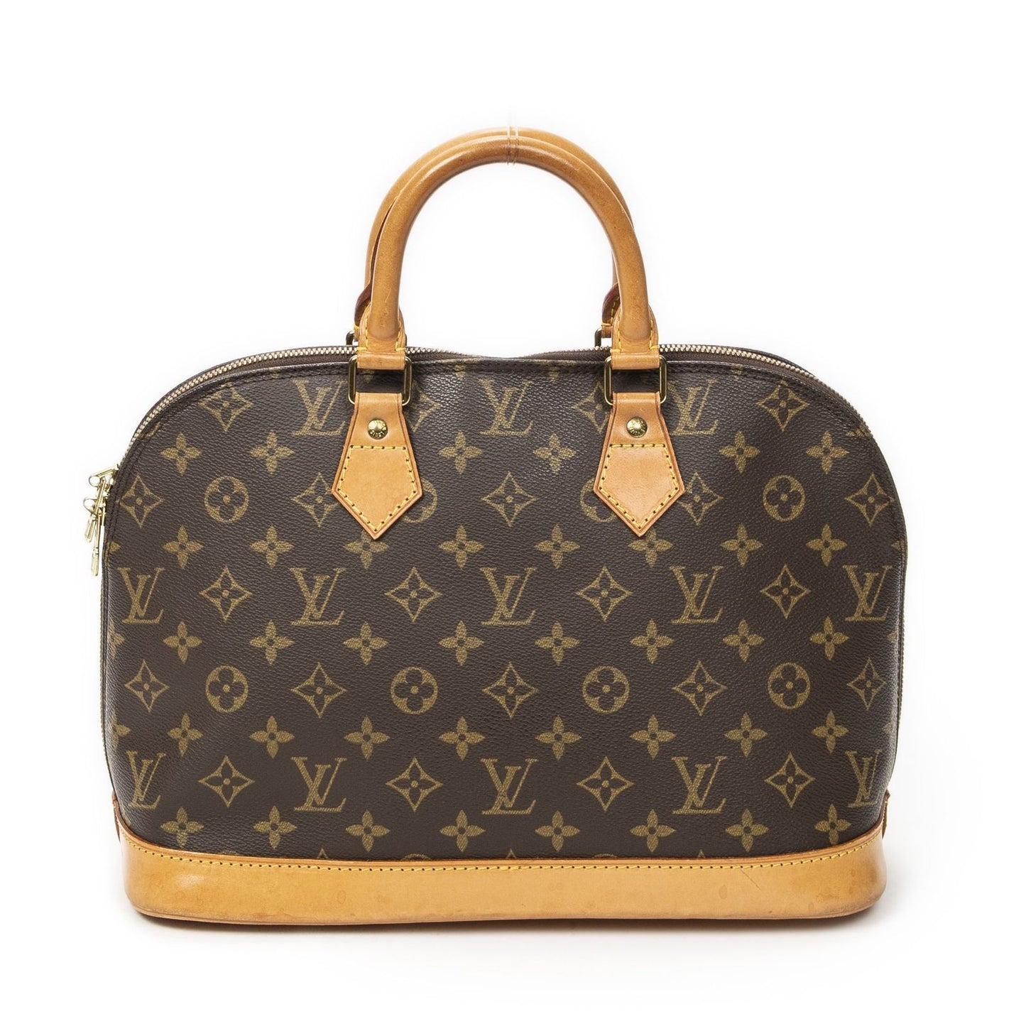 Louis Vuitton Alma Brown Monogram Canvas Handbag