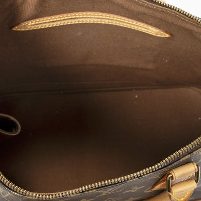 Louis Vuitton Alma Brown Monogram Canvas Handbag — view 9