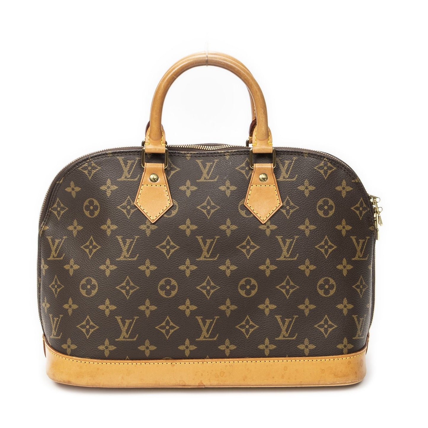 Louis Vuitton Alma Brown Monogram Canvas Handbag — view 5