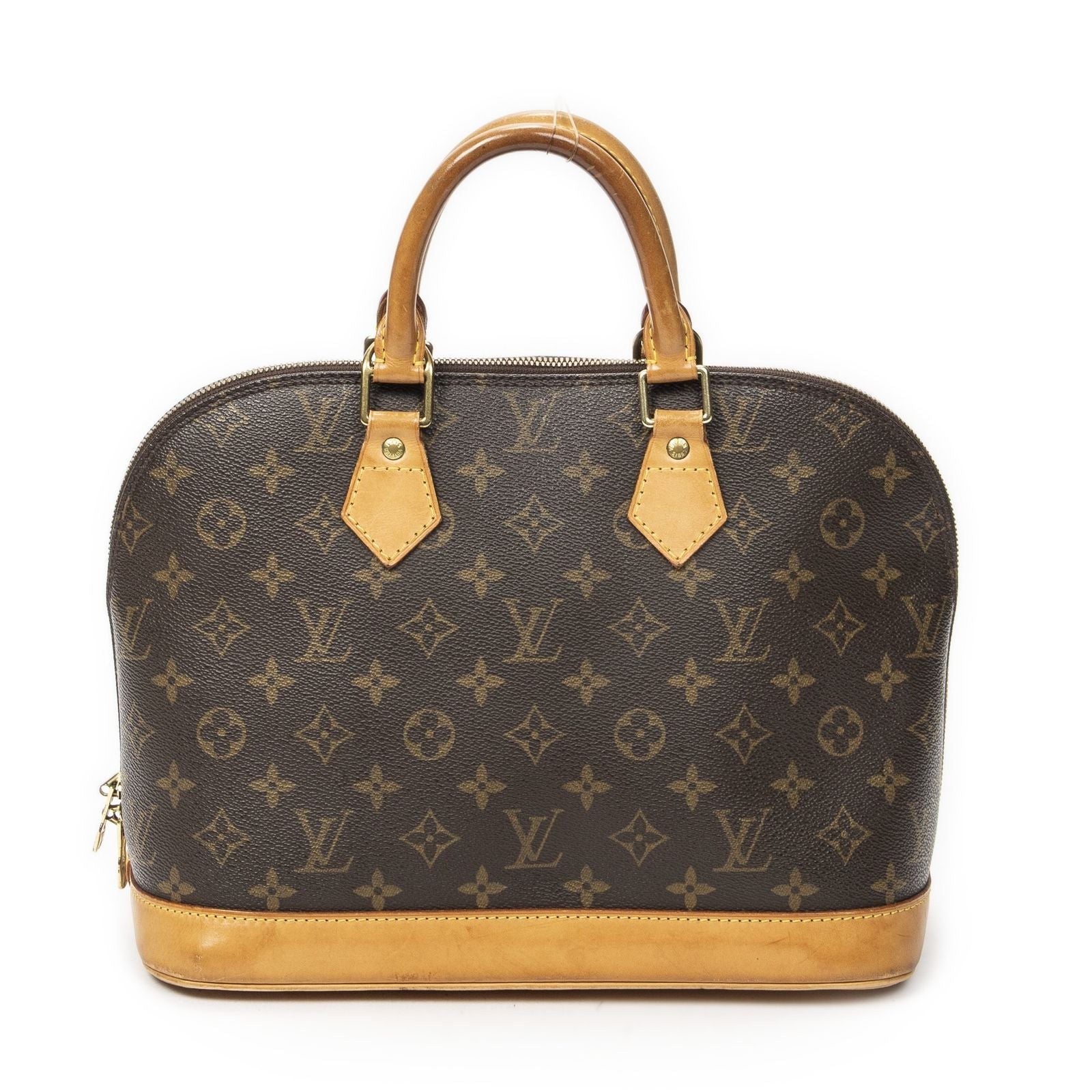 Louis Vuitton Alma Brown Monogram Canvas Handbag