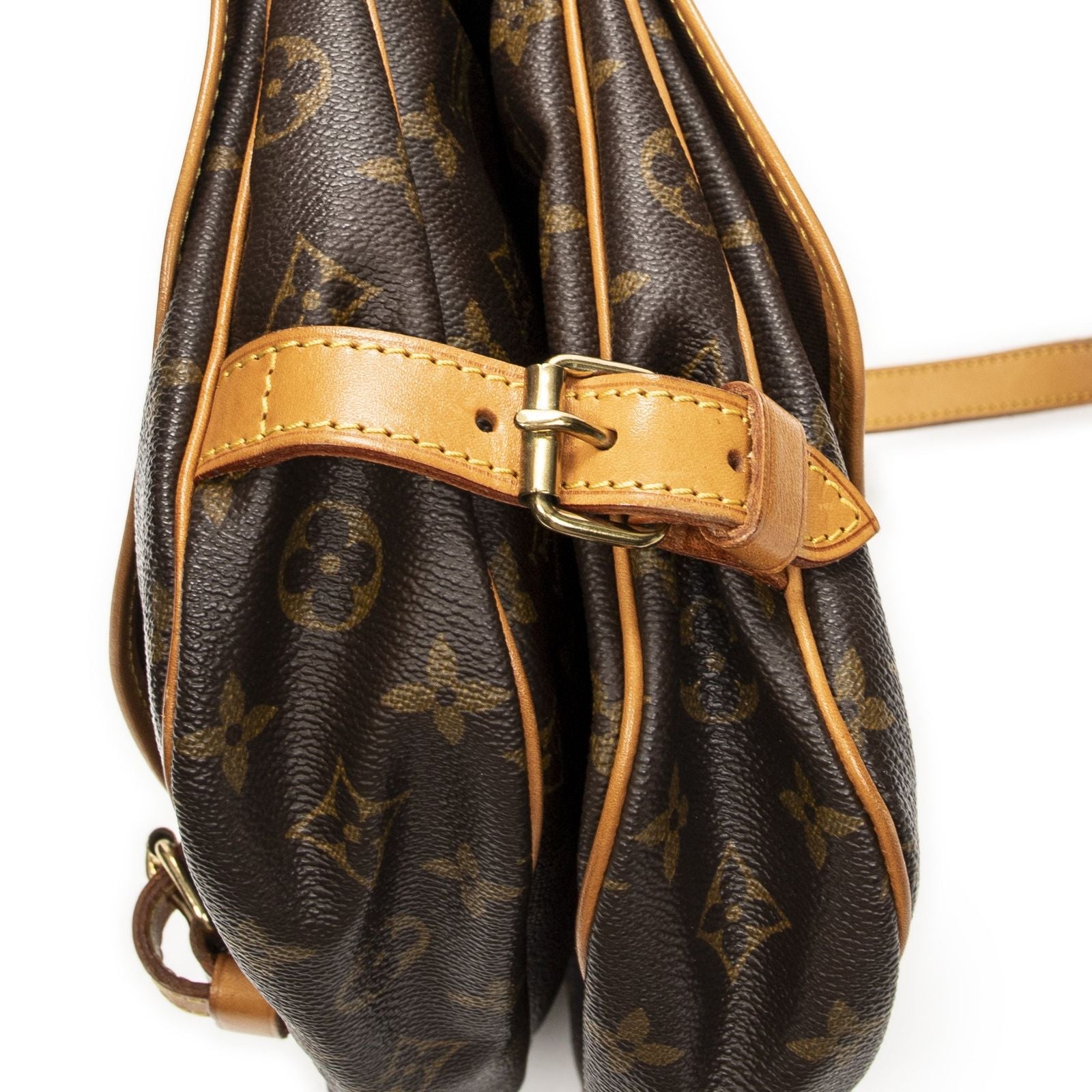 Louis Vuitton Saumur Brown Monogram Canvas — view 8