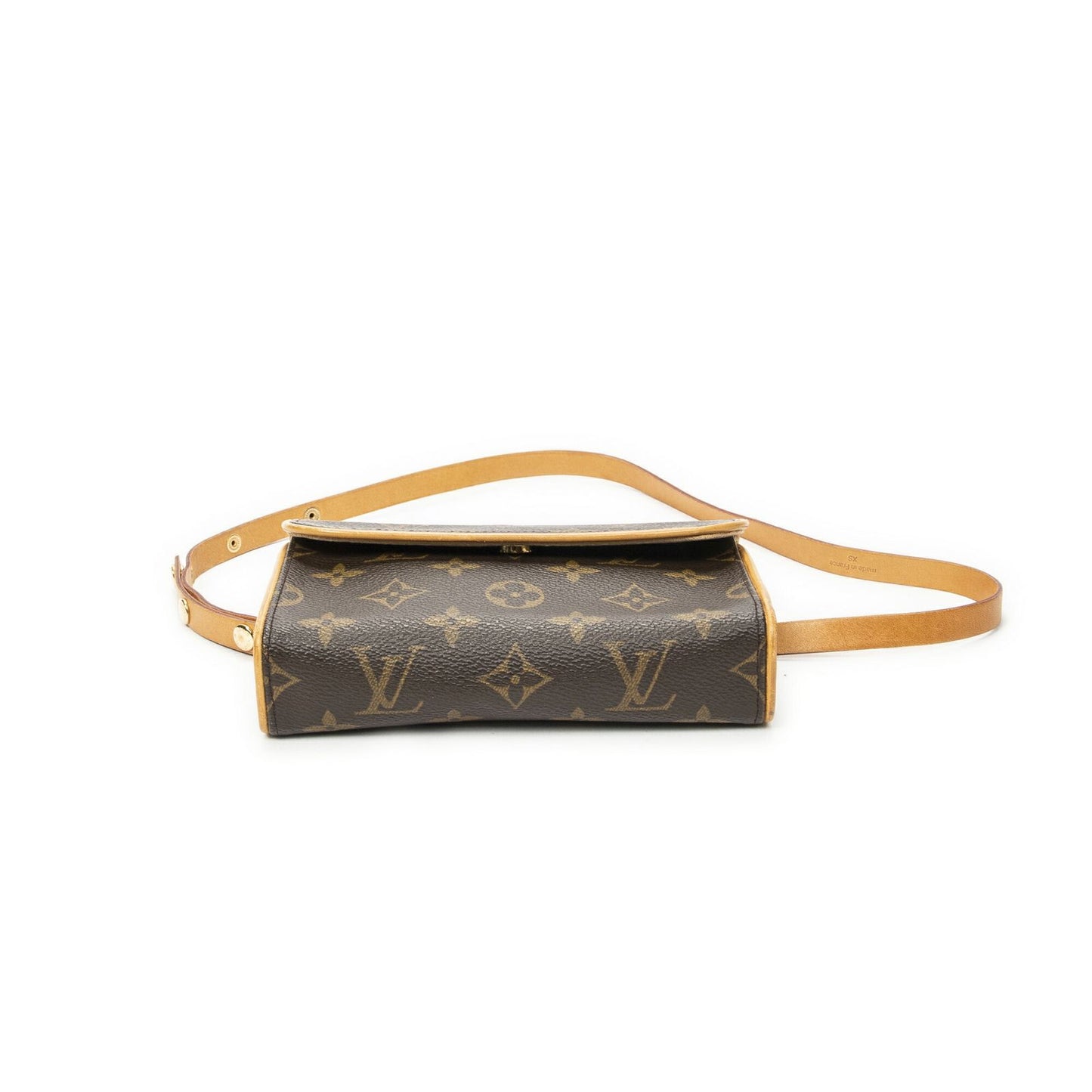 Louis Vuitton Pochette Florentine Brown Monogram Canvas Handbag — view 3