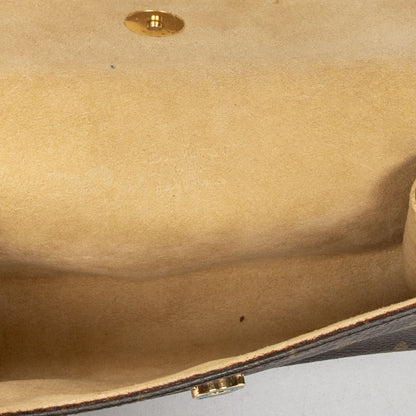 Louis Vuitton Pochette Florentine Brown Monogram Canvas Handbag — view 4