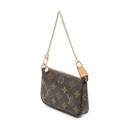 Louis Vuitton Mini Pochette Brown Monogram Canvas — view 2