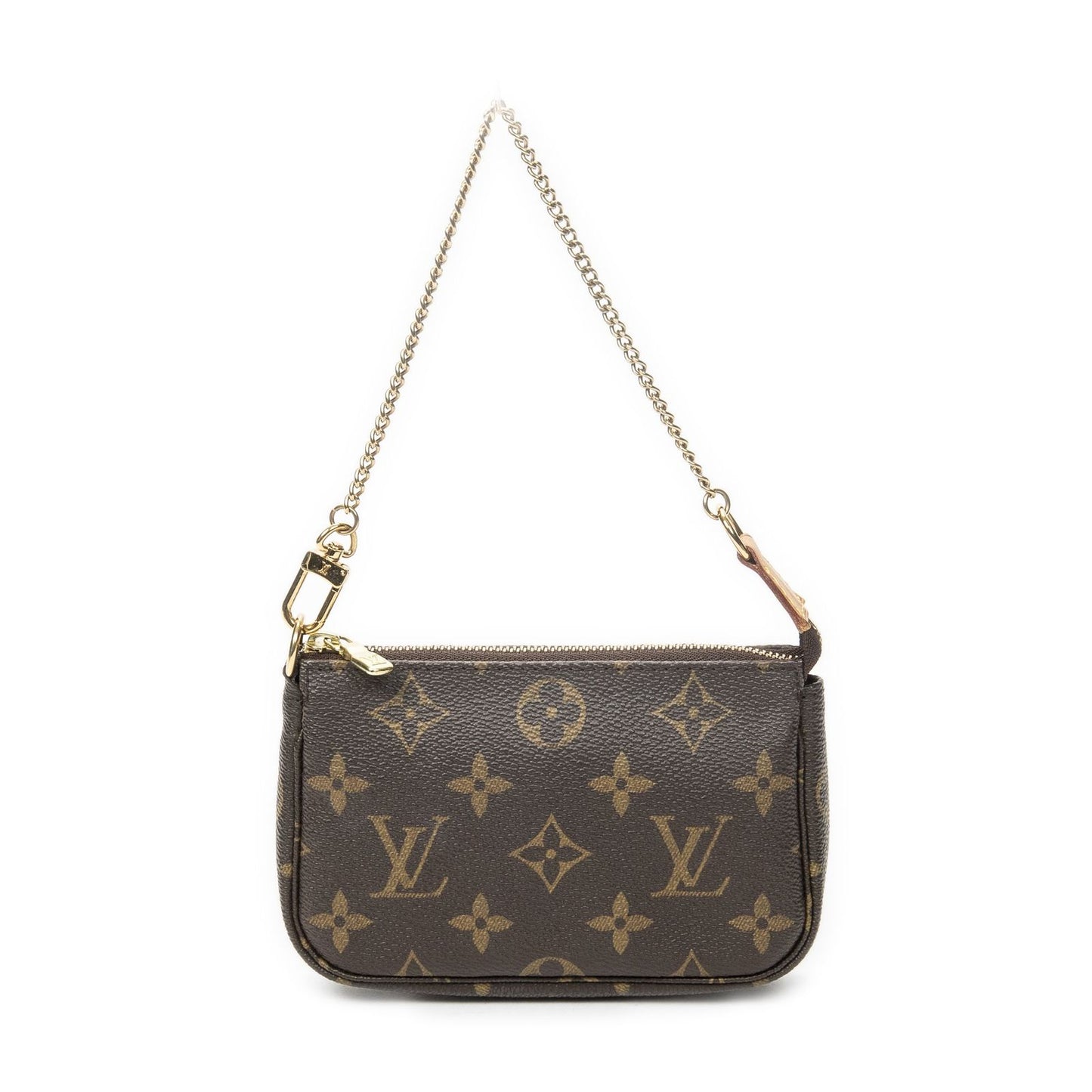 Louis Vuitton Mini Pochette Brown Monogram Canvas