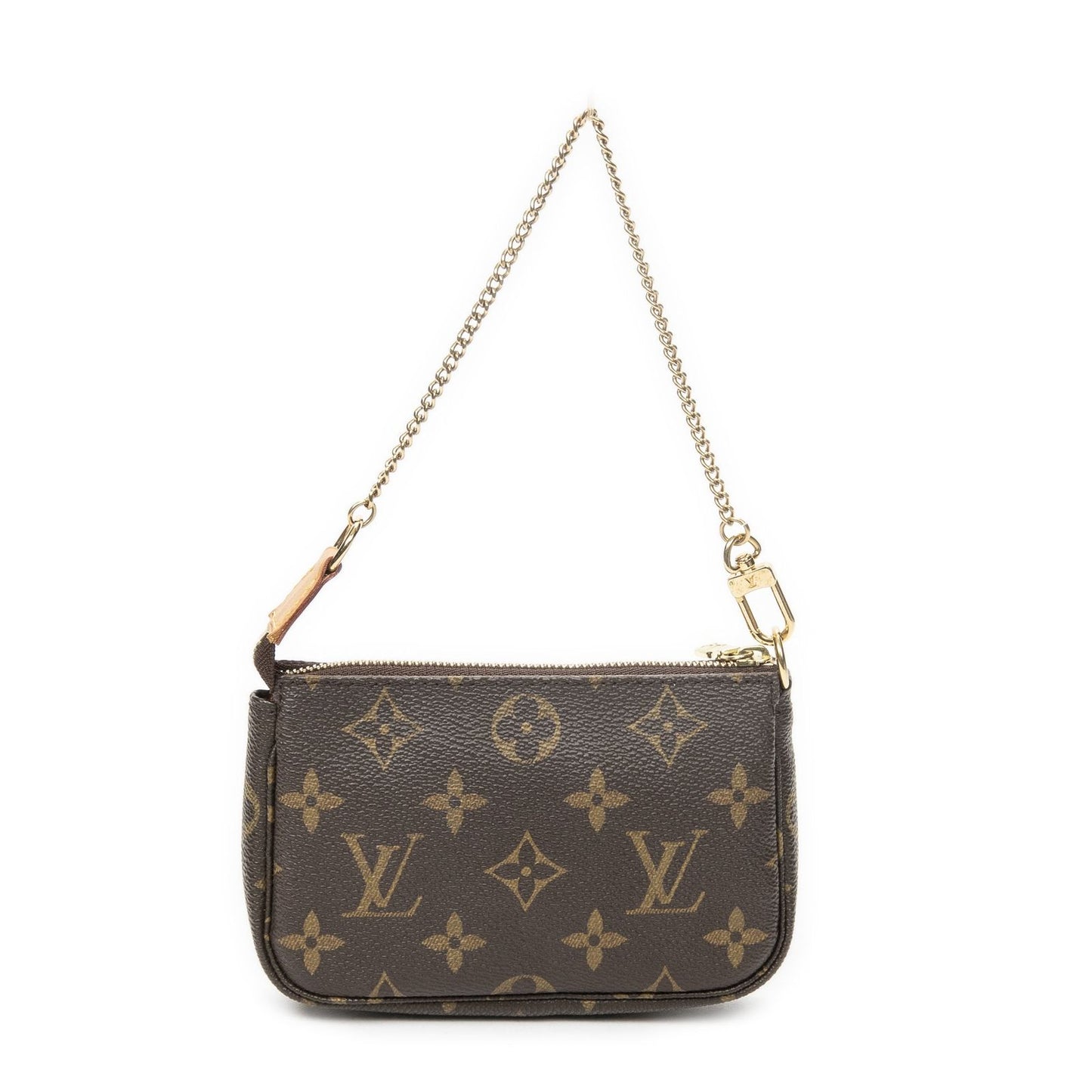 Louis Vuitton Mini Pochette Brown Monogram Canvas — view 5