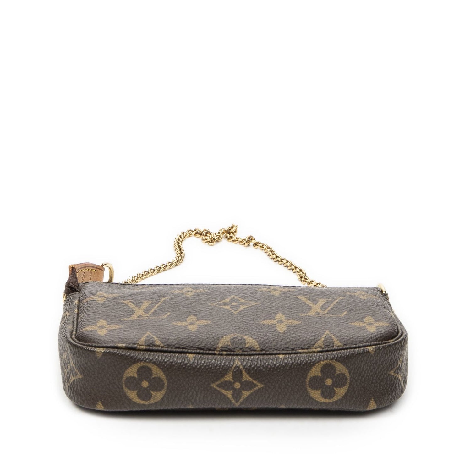 Louis Vuitton Mini Pochette Brown Monogram Canvas — view 6
