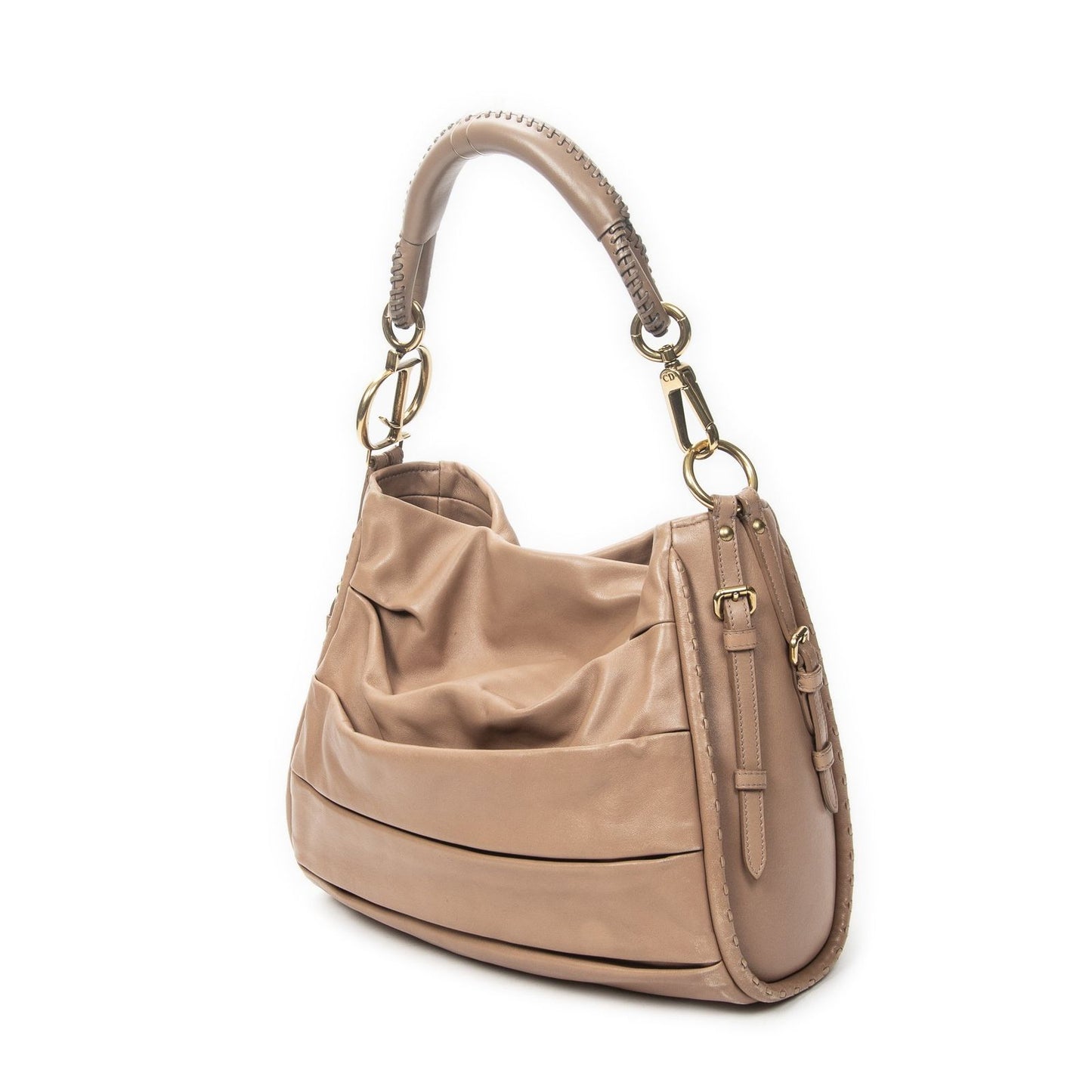 Dior Medium Libertine Hobo Beige Matelasse Calfskin — view 2