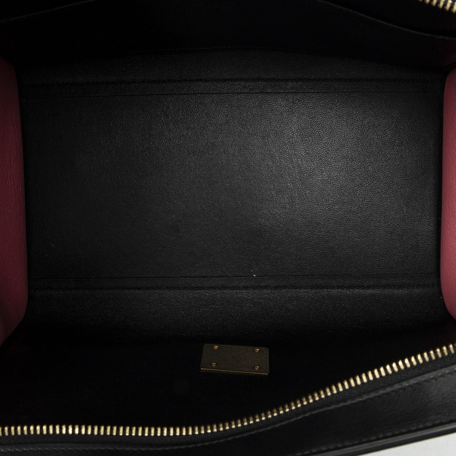 Celine Black Pink calfskin Leather Messenger — view 9