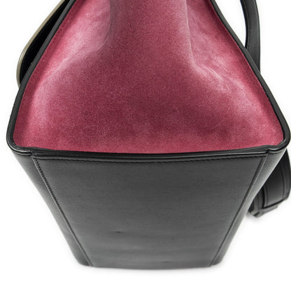 Celine Black Pink calfskin Leather Messenger — view 8