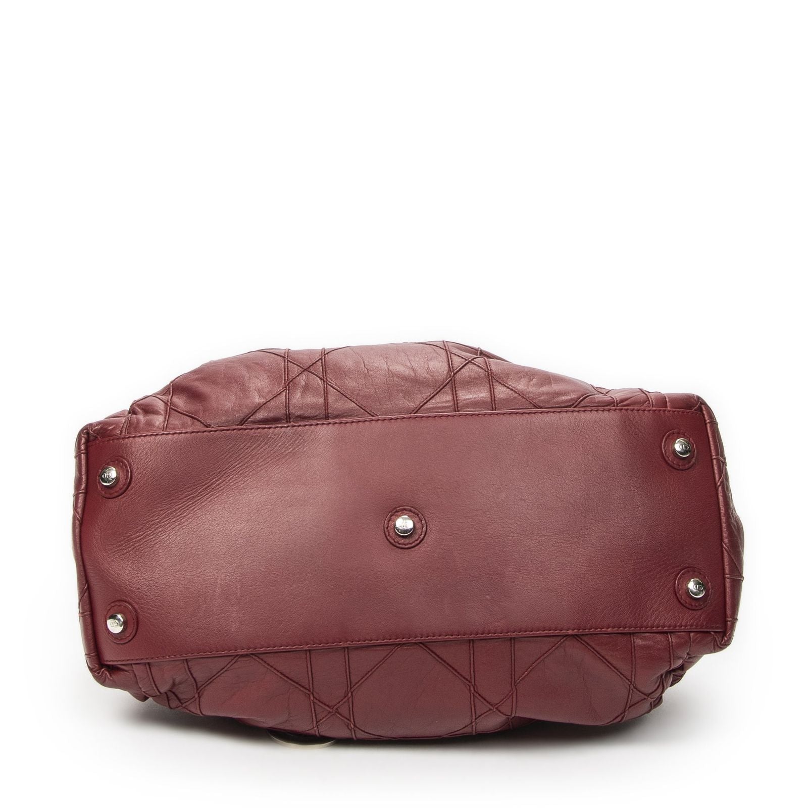 Dior Le Trente Tote Dark Gray Cannage Quilt — view 6