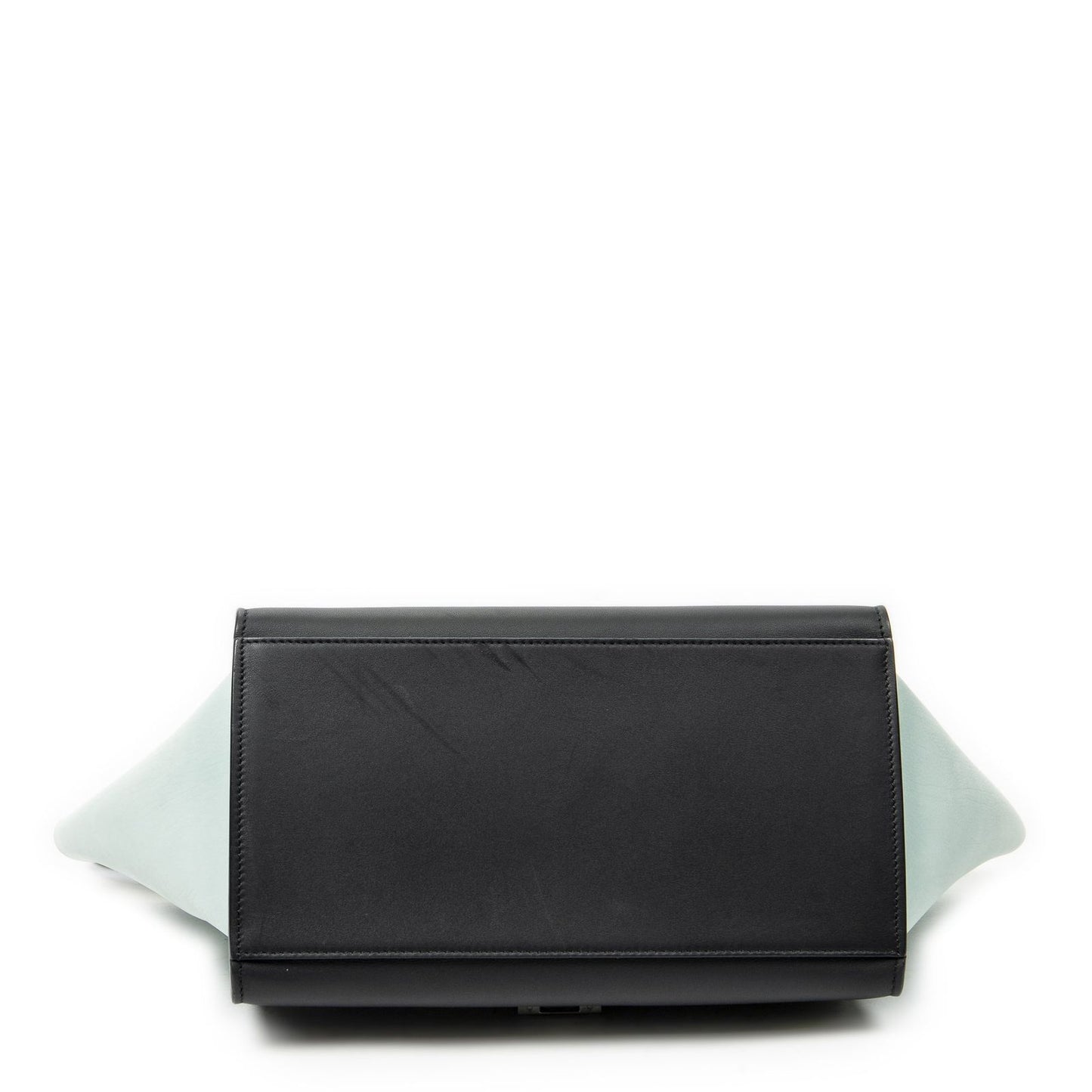 Celine Black Light Blue calfskin Leather Messenger — view 6