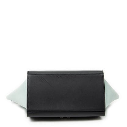Celine Black Light Blue calfskin Leather Messenger — view 6