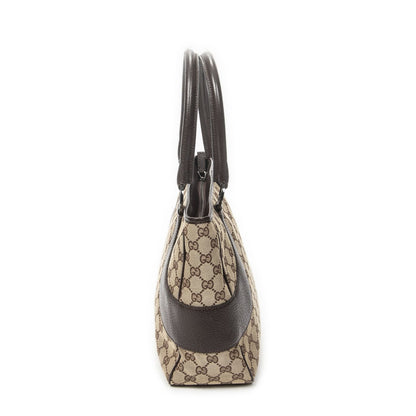 Gucci Tote Beige Brown GG Canvas — view 4