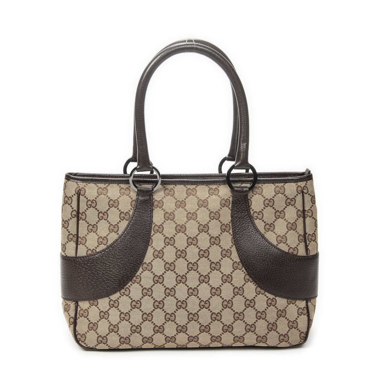 Gucci Tote Beige Brown GG Canvas