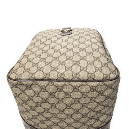 Gucci Medium Duffle Boston Beige Brown Supreme Canvas — view 8