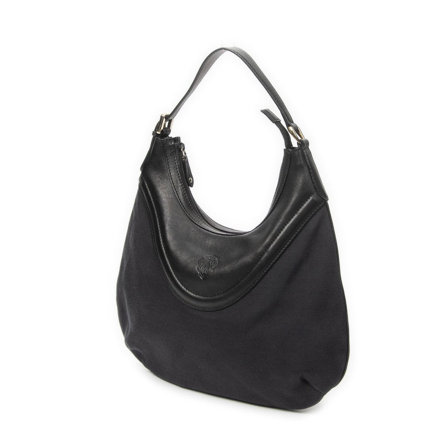 Gucci Hysteria Cles Strike Hobo Black Canvas — view 2