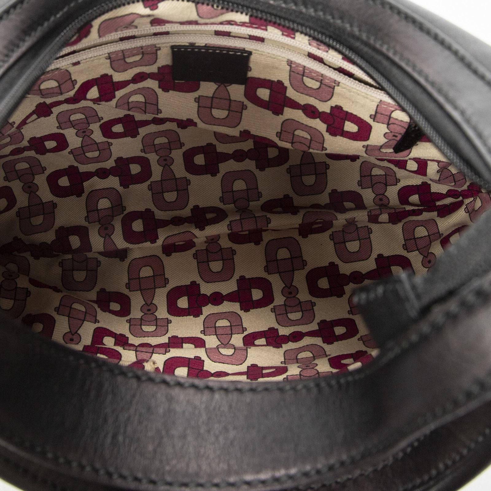 Gucci Hysteria Cles Strike Hobo Black Canvas — view 9