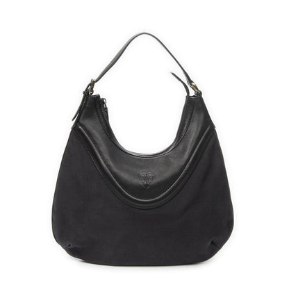 Gucci Hysteria Cles Strike Hobo Black Canvas