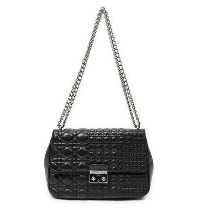 Dior Miss Dior Flap Black Canada Lambskin Leather