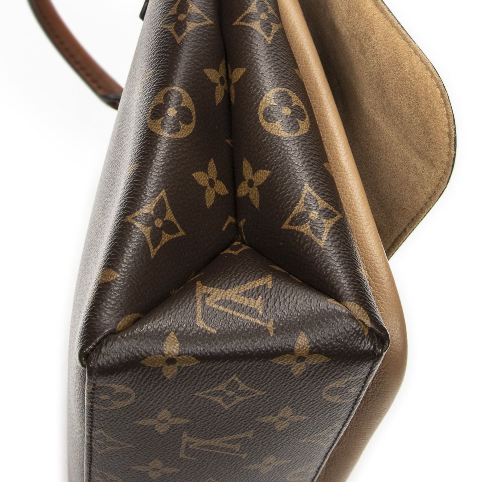 Louis Vuitton Marignan Beige Brown Monogram Canvas Messenger — view 7