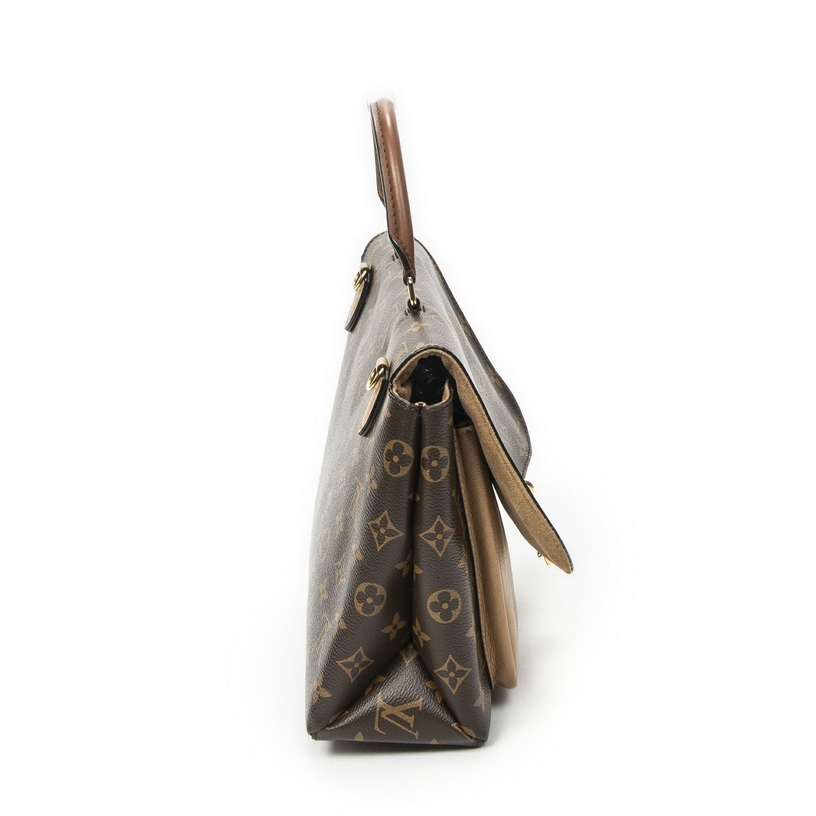 Louis Vuitton Marignan Beige Brown Monogram Canvas Messenger — view 4