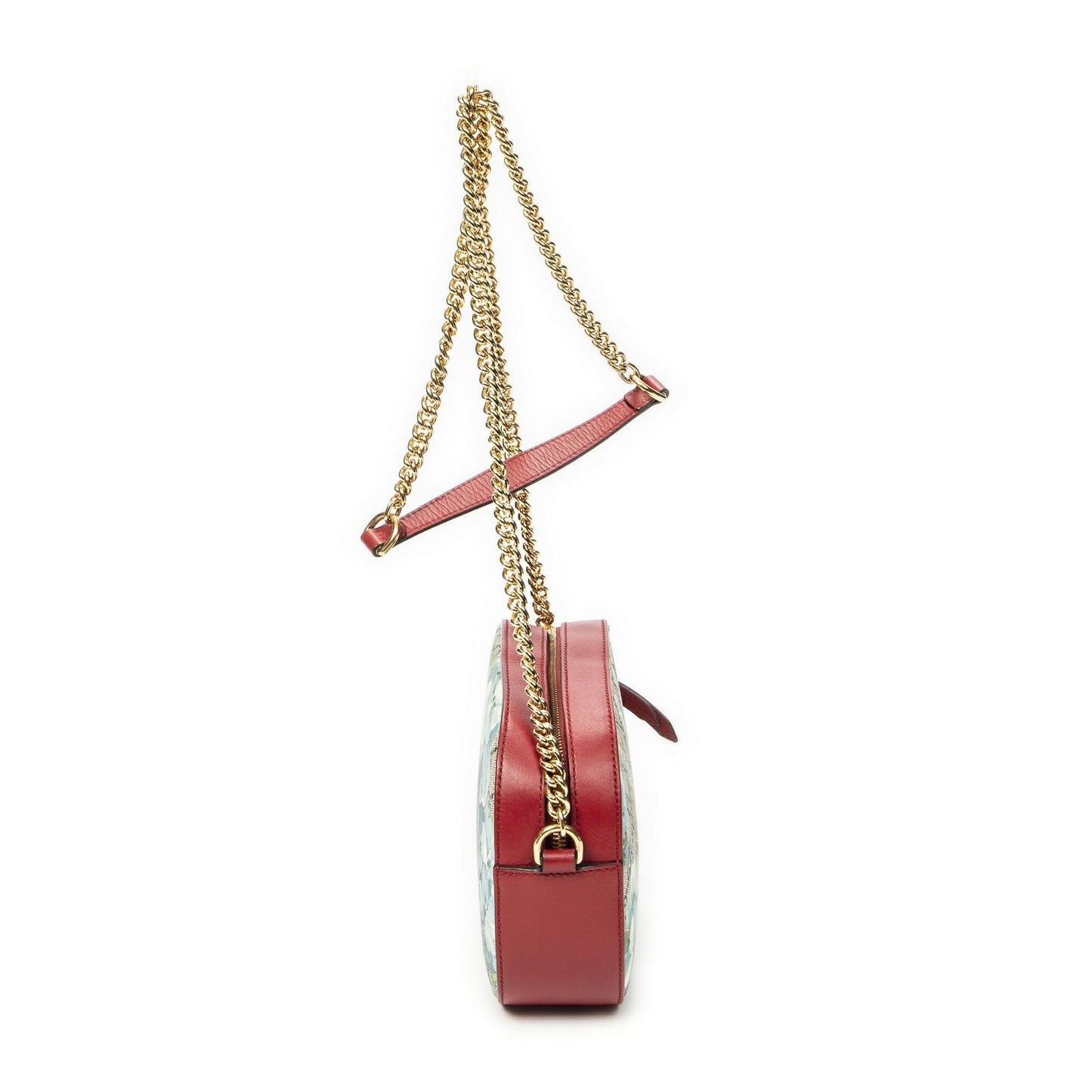 Gucci Camera Bag Red Blue Beige Muz Supreme Canvas — view 3