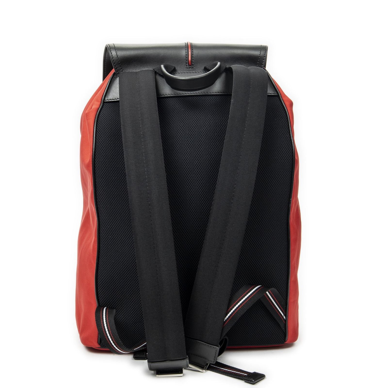 Dior Motion Backpack Red Black Nylon Canvas — view 5