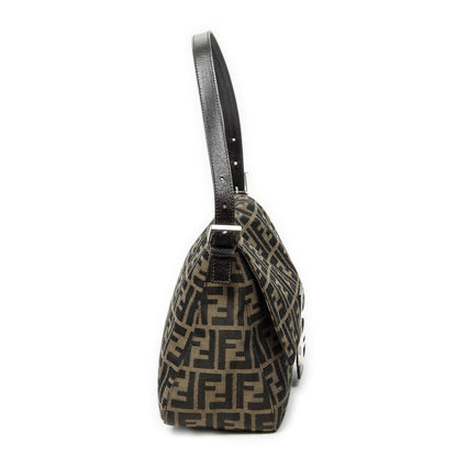 Fendi Mama Forever Brown Black Zucca Canvas — view 4