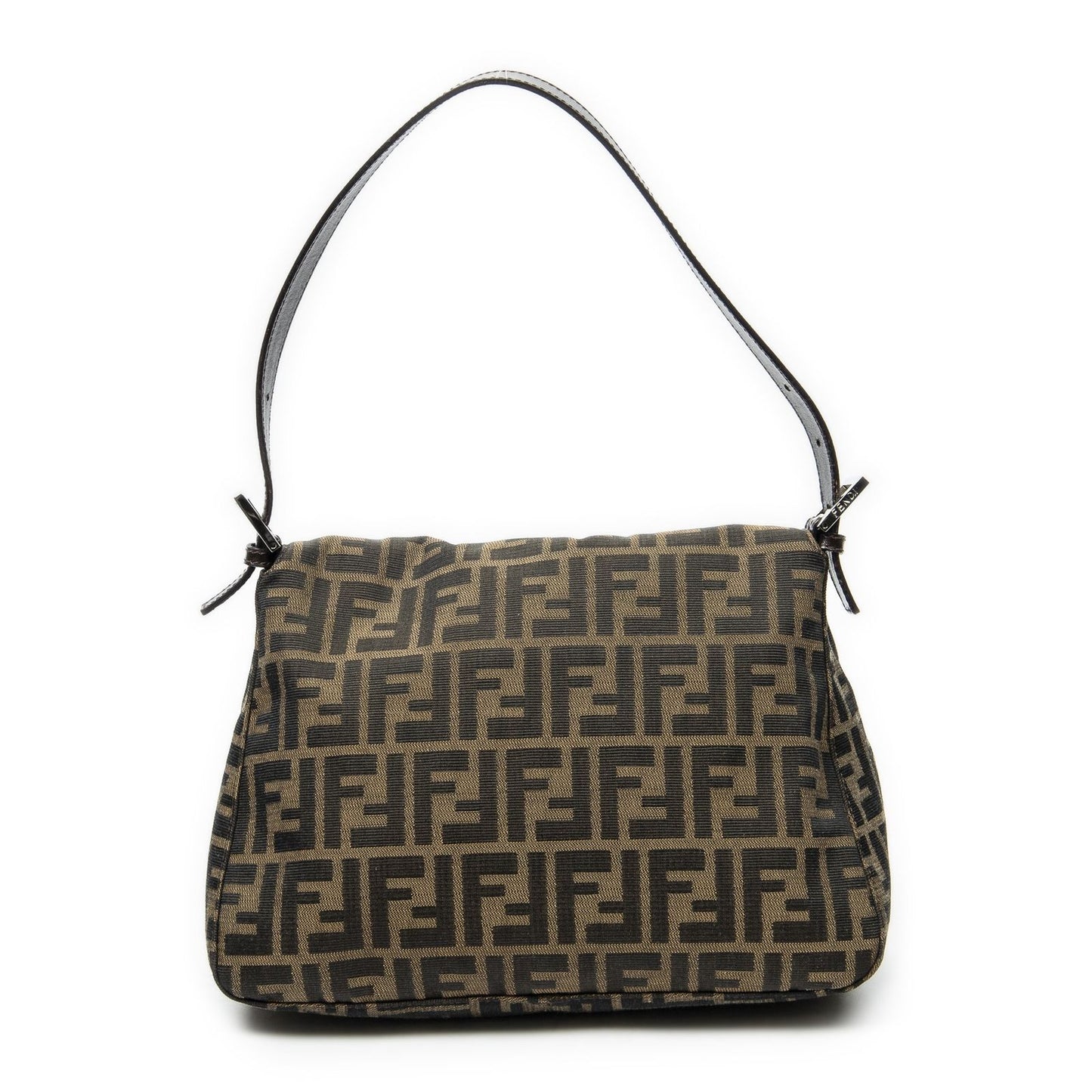 Fendi Mama Forever Brown Black Zucca Canvas — view 5