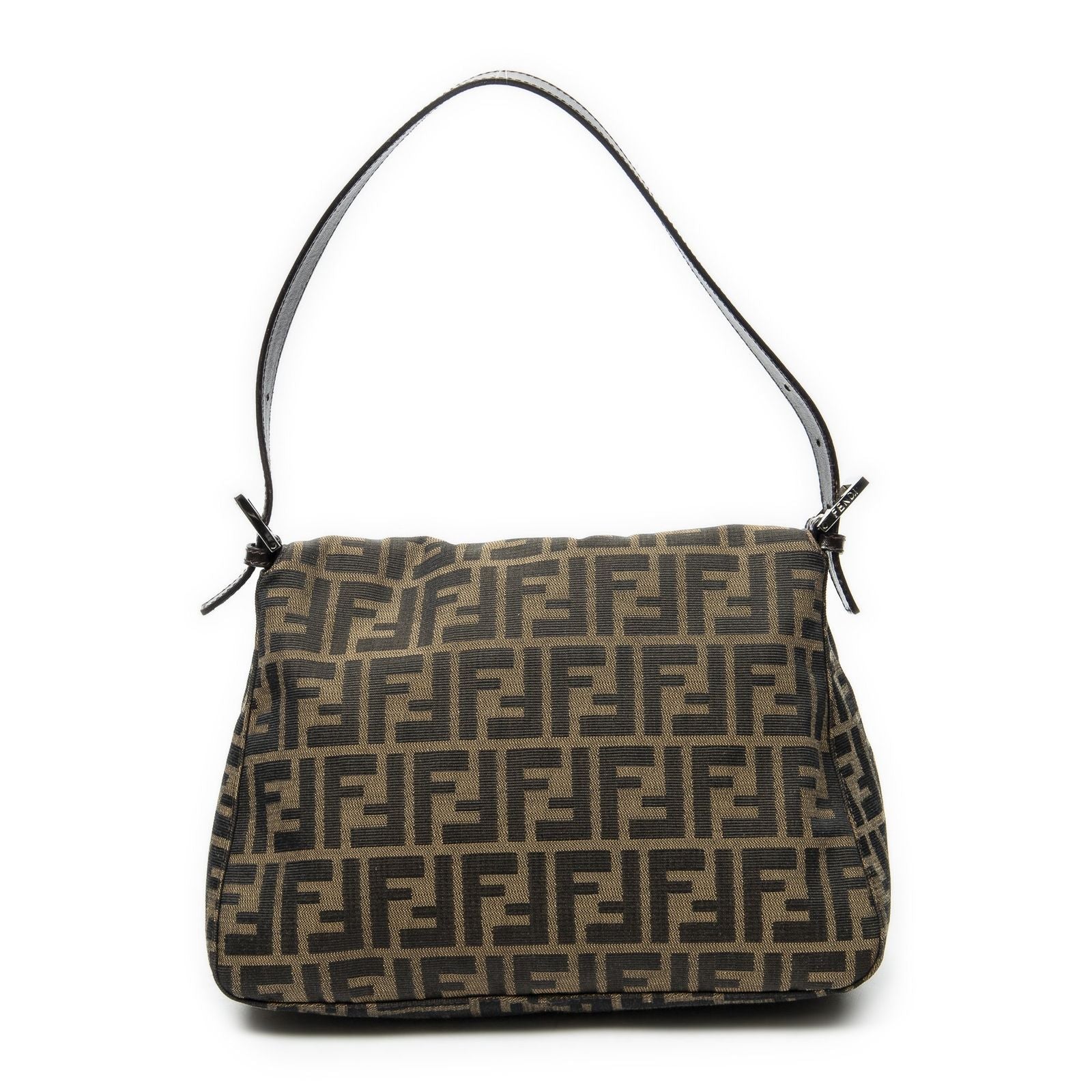 Fendi Mama Forever Brown Black Zucca Canvas — view 5