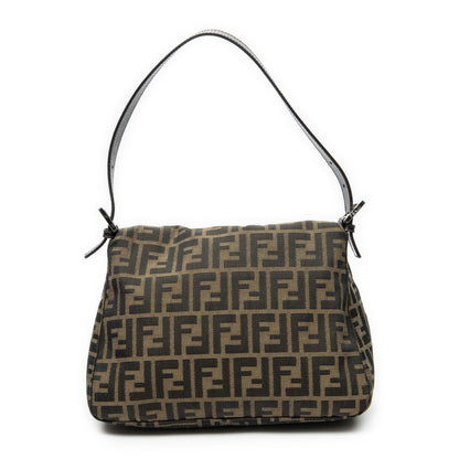 Fendi Mama Forever Brown Black Zucca Canvas — view 5