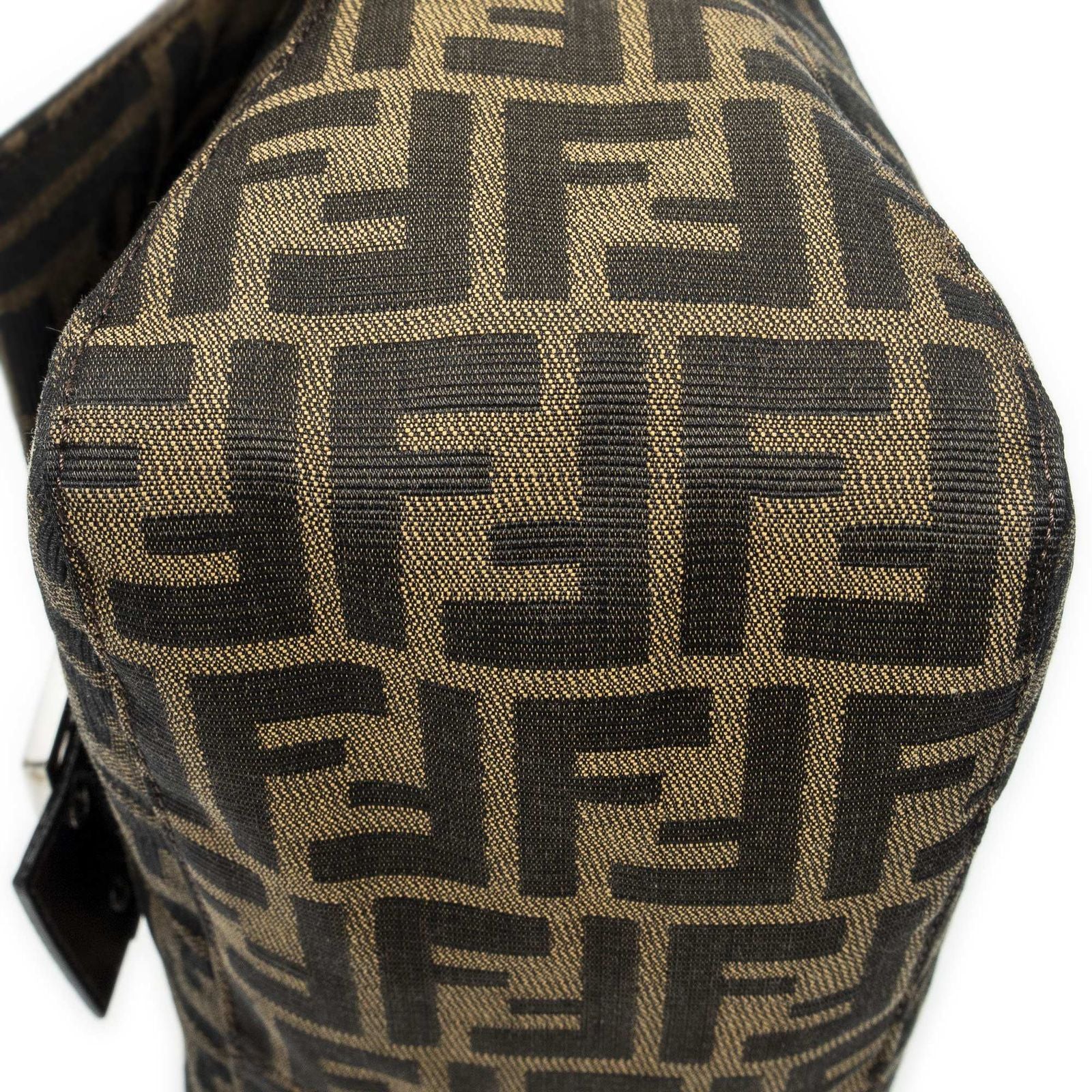 Fendi Mama Forever Brown Black Zucca Canvas — view 8