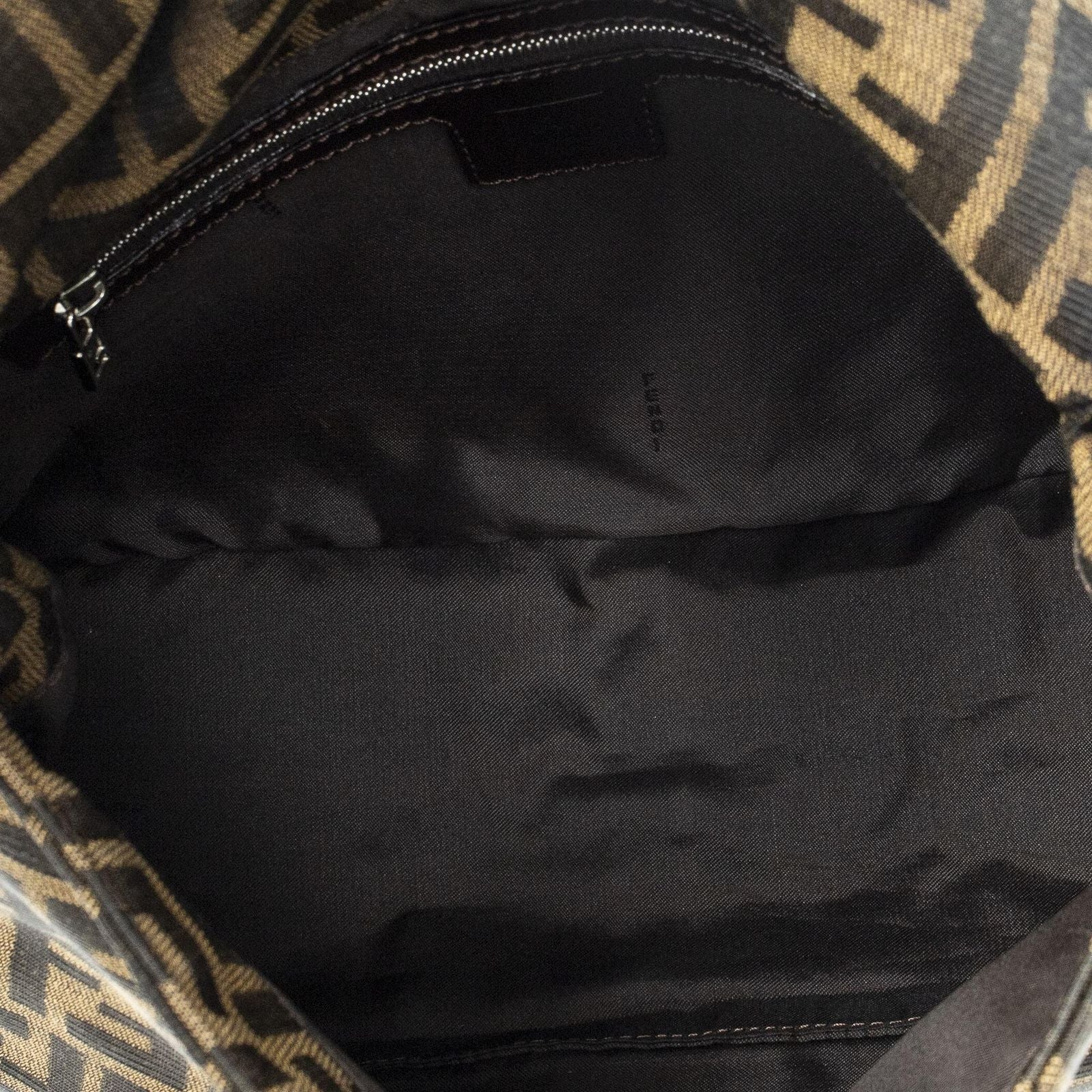 Fendi Mama Forever Brown Black Zucca Canvas — view 9