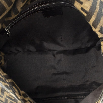 Fendi Mama Forever Brown Black Zucca Canvas — view 9
