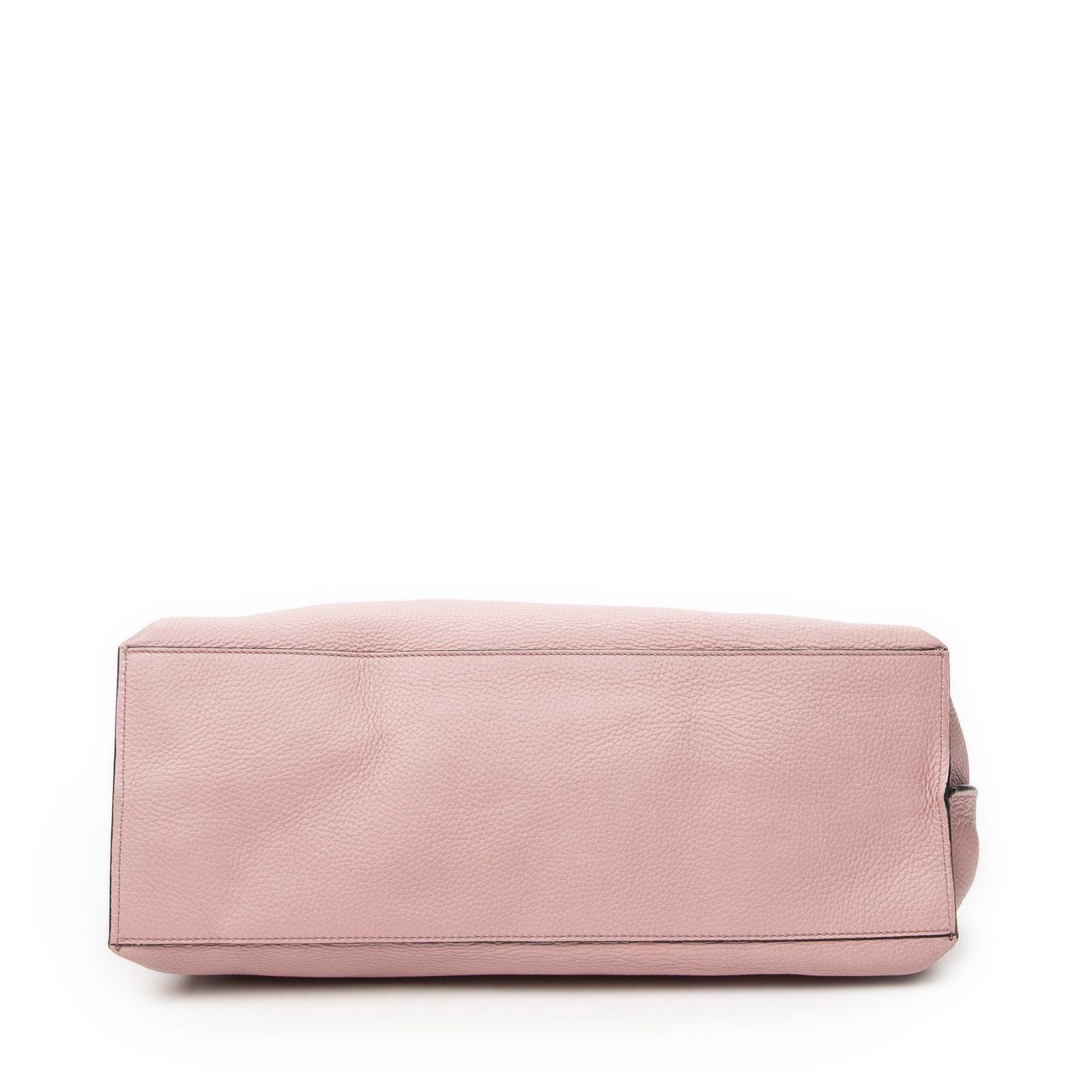Gucci Large Daily Top Handle Pink Gray Calfskin Leather — view 6