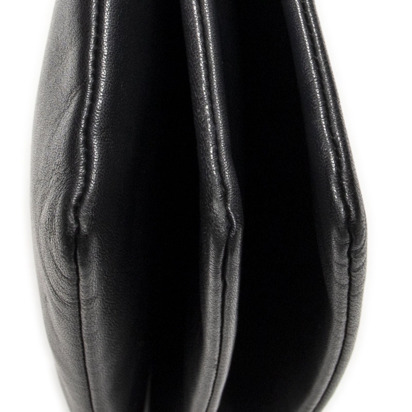 Celine Large Trio Crossbody Black Calfskin Leather — view 8