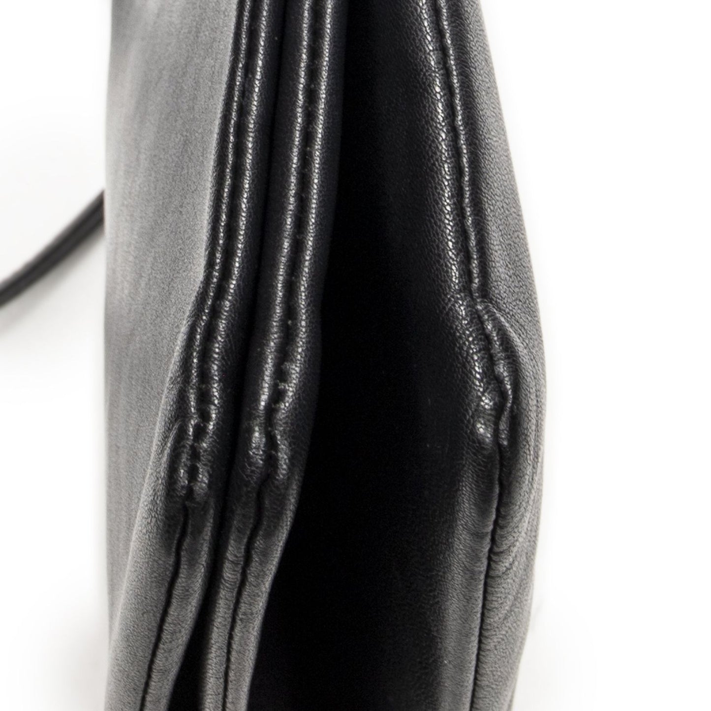 Celine Large Trio Crossbody Black Calfskin Leather — view 7