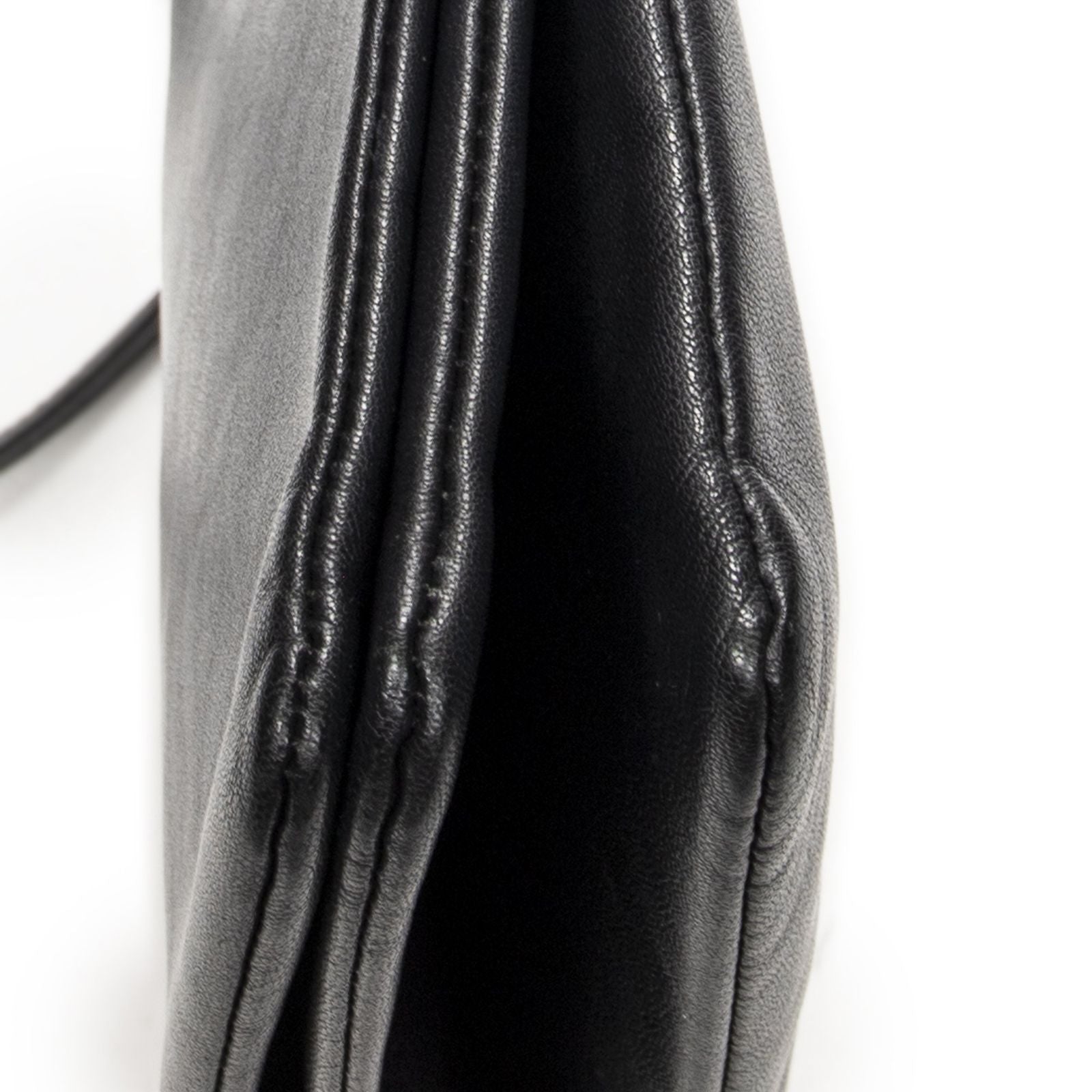 Celine Large Trio Crossbody Black Calfskin Leather — view 7