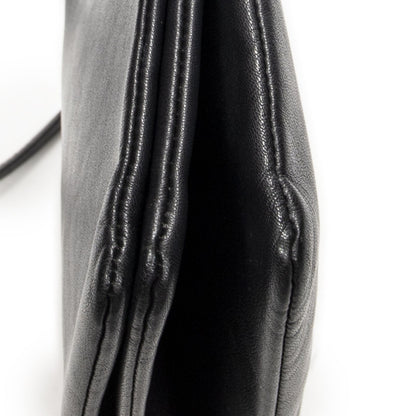 Celine Large Trio Crossbody Black Calfskin Leather — view 7